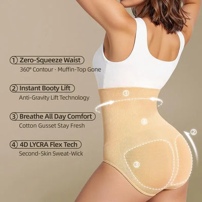 High Waisted Shaping Underwear Seamless